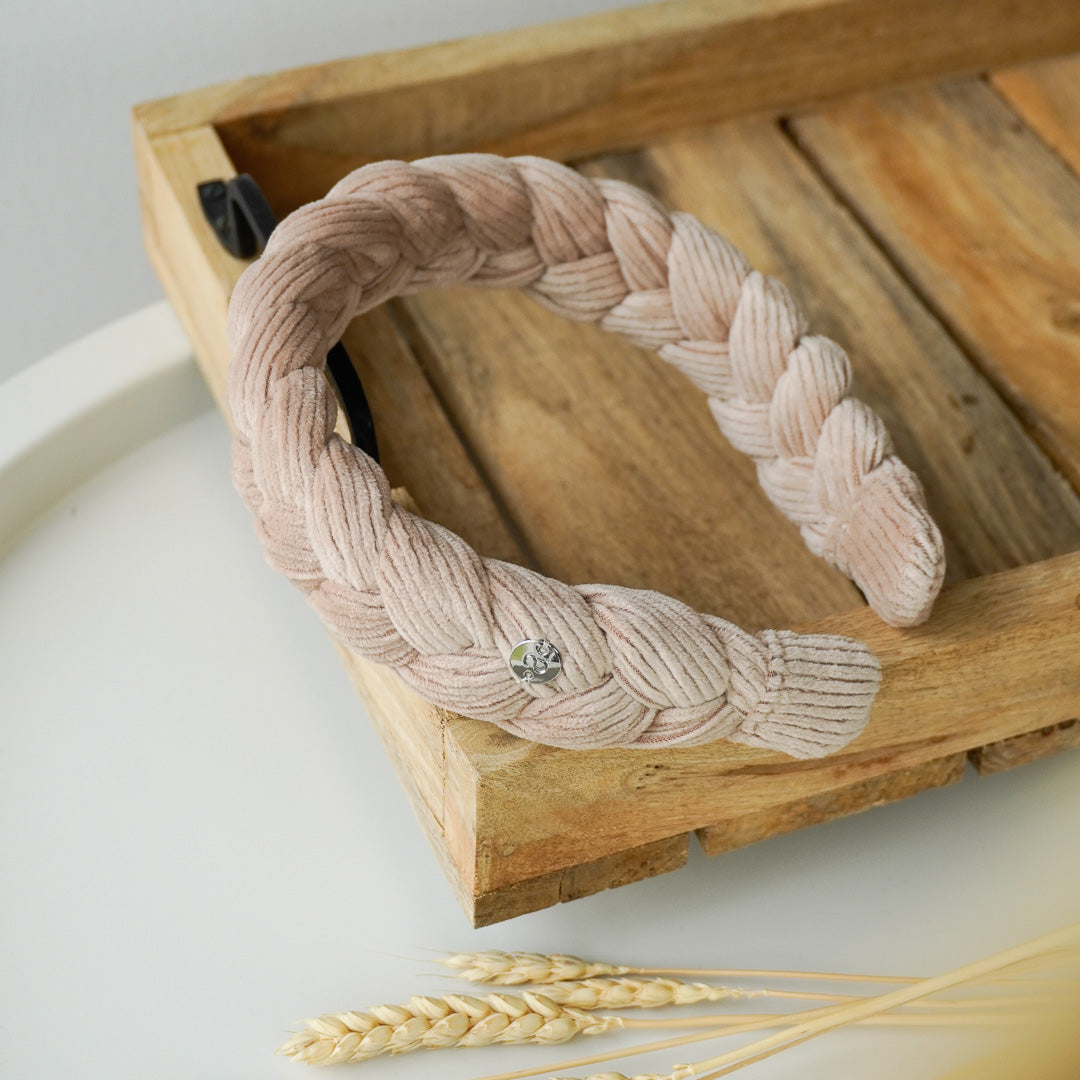 Haarreif in Cord in Beige bei andcosy bestellen