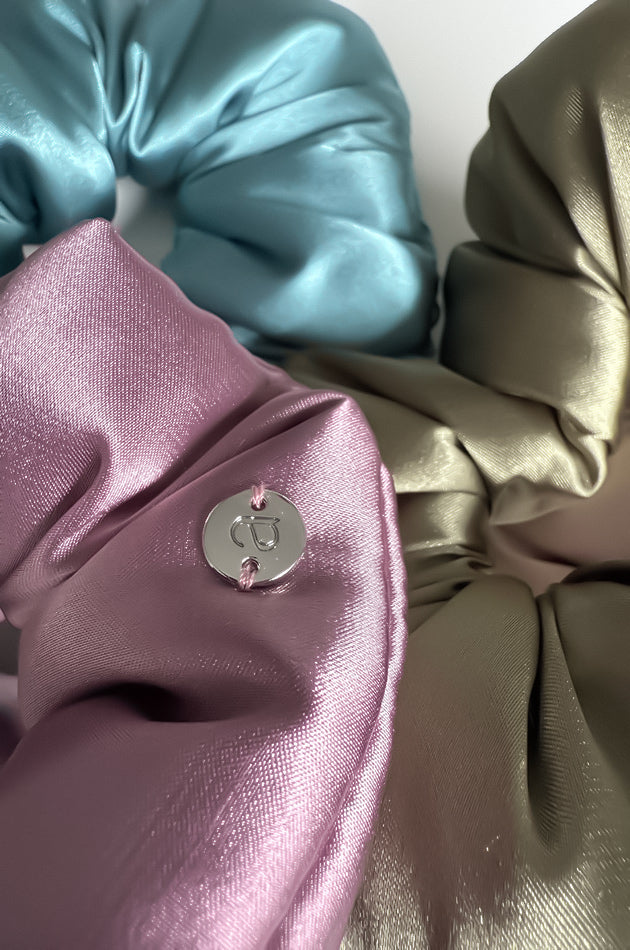 Scrunchie Softy alle Farben Nahaufnahme